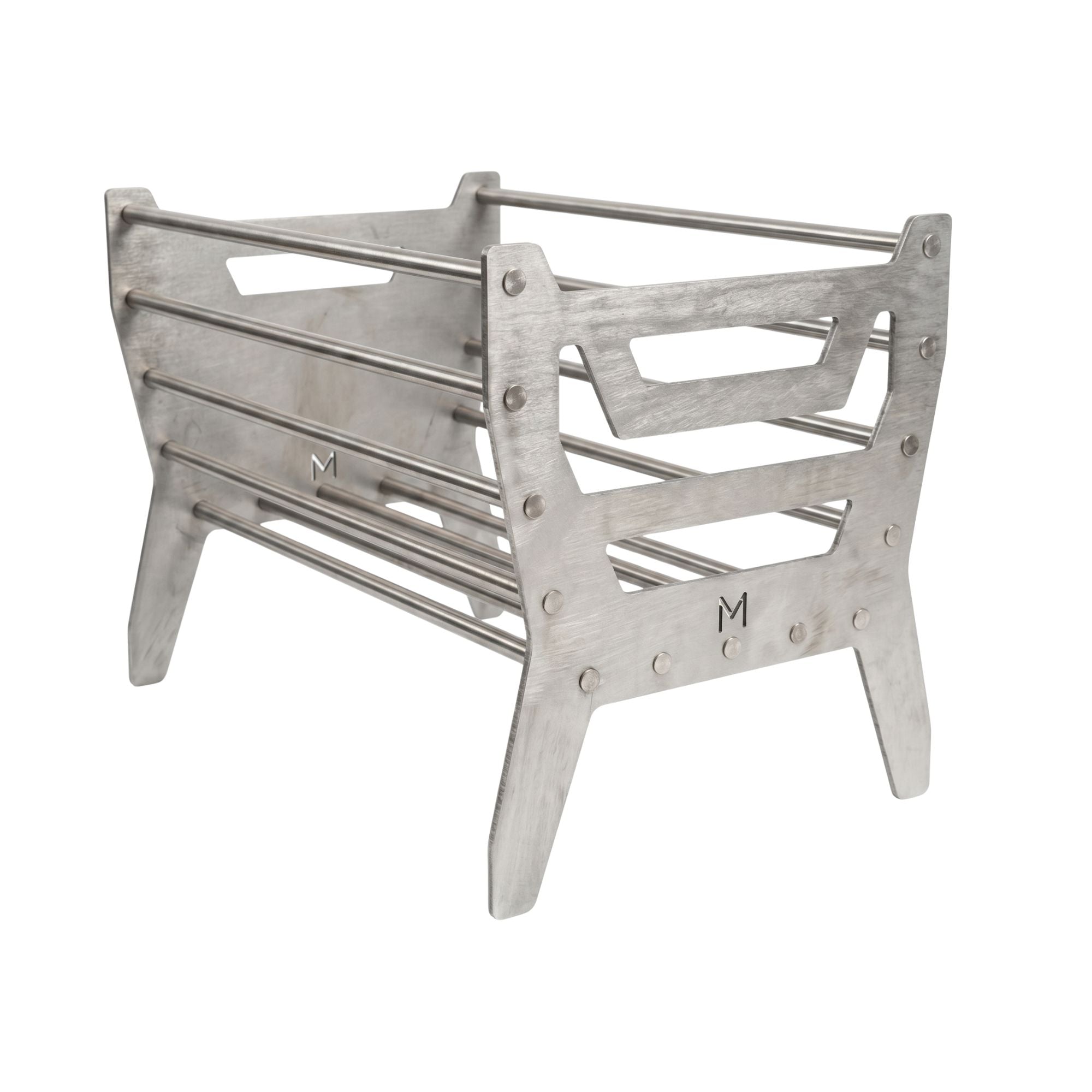 Heavy-duty stainless steel coal maker for braai with durable SS304 construction and optimized airflow